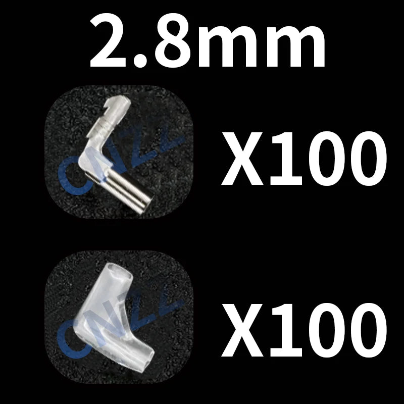 Flag & Right Angle Crimp Terminal Connector Set