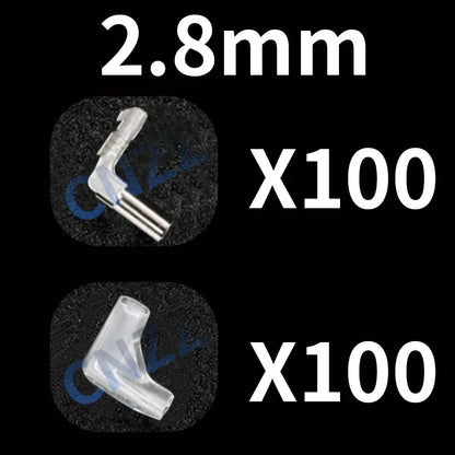 Flag & Right Angle Crimp Terminal Connector Set