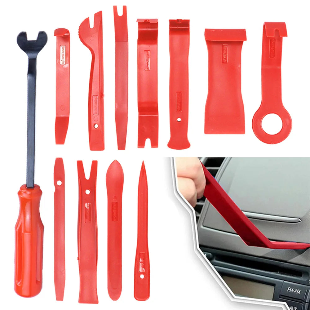 Pry Tool Kit - Car Interior Removal Kit, Easy To Pry Fasteners ,Door Clips And More