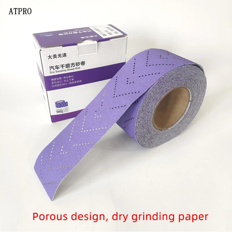 70mm x 12m Sandpaper Roll