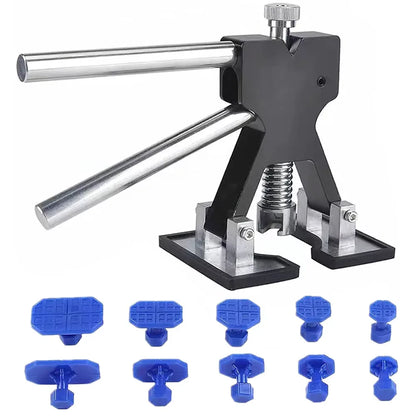 Paintless Dent Repair Kit – Suction Cup Dent Puller with Glue Tabs for Auto Body