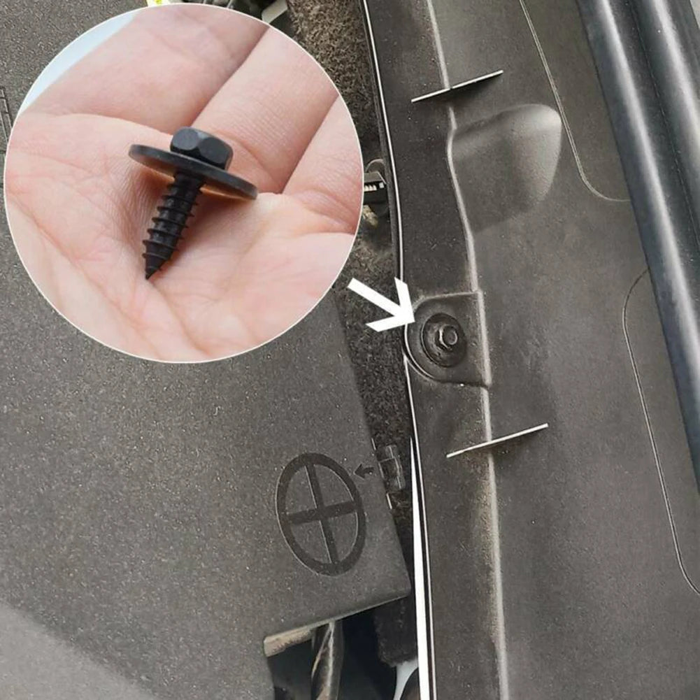 Hex Head Screw For BMW 20pcs, Fender Liner, Air Duct, Splash Shield, BMW no.07147129160