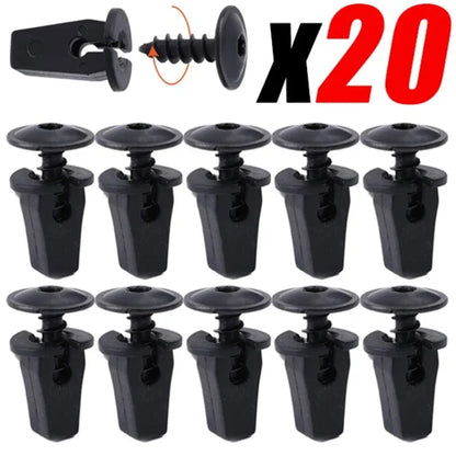 Torx Screw & Retainer 1 or 20pcs  Wheel Arch, Engine Cove,r Undertray, Splashguard, Clips Bolt no.N90974701