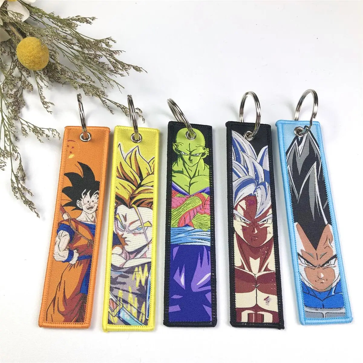 Embroidered Keychain - Manga, Anime Cartoon Dragon Ball Z