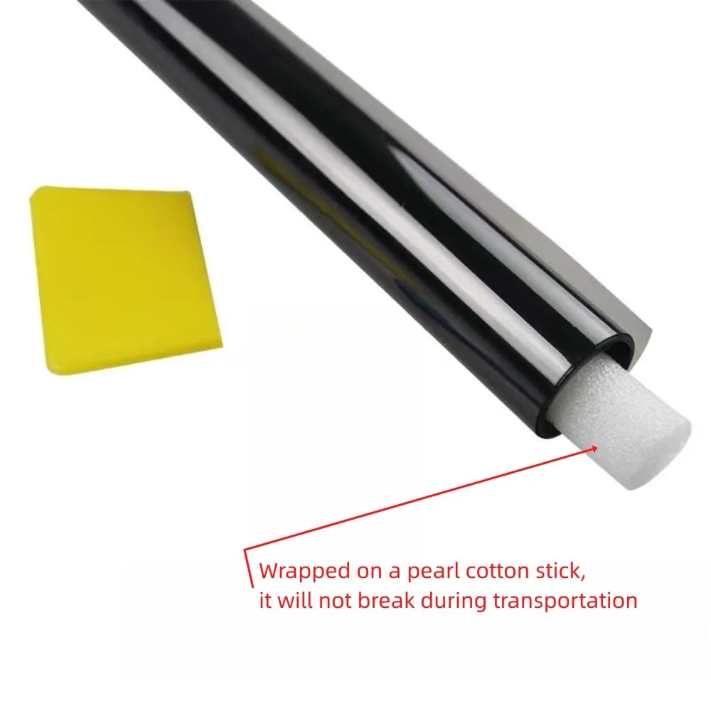 Car Window Tint Film – VLT Black Solar & UV Protection Roll, 3m x 50cm