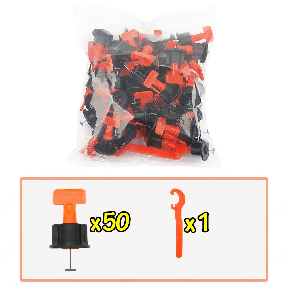 51-204Pcs Welding  Clips, Sheet Metal Leveler, Construction Tools, Floor Tile Leveling Clips