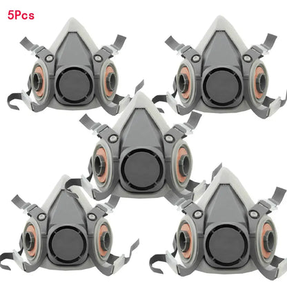 6200 Half-Face Respirator Mask – Reusable Spray Paint & Gas Protection