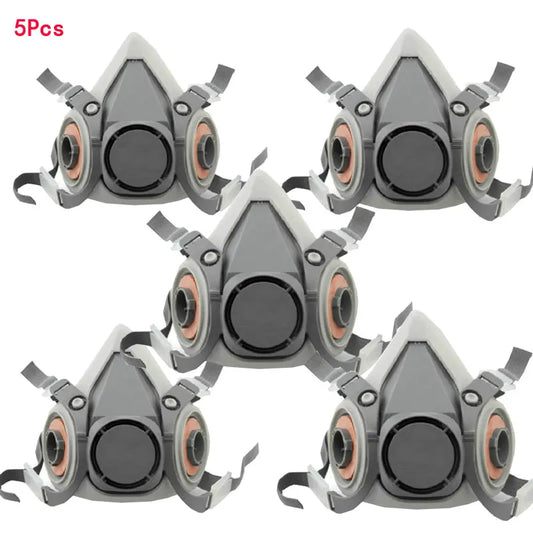 6200 Half-Face Respirator Mask – Reusable Spray Paint & Gas Protection