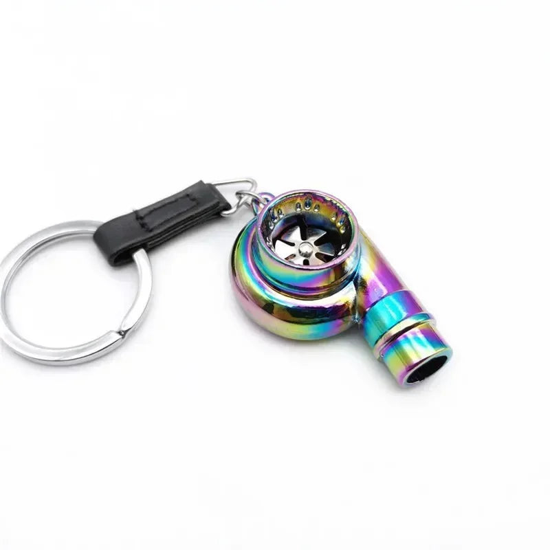 Spinning Turbo Keychain With Real Sound