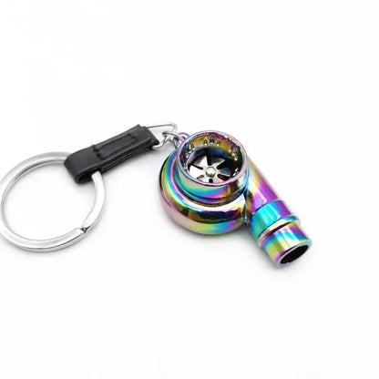 Spinning Turbo Keychain With Real Sound