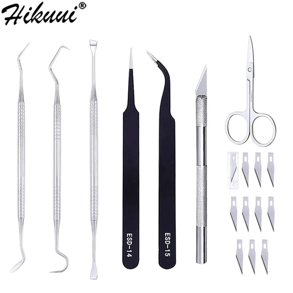 Vinyl Weeding & Wrap Tool Set – Picks, Tweezers, Knife & Scissors