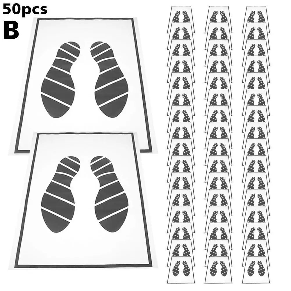 25/50pcs Disposable Car Paper Foot Mats