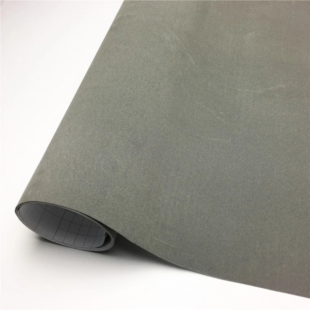 Suede Velvet Vinyl Wrap Film – Bubble-Free Car Interior Wrapping Sticker