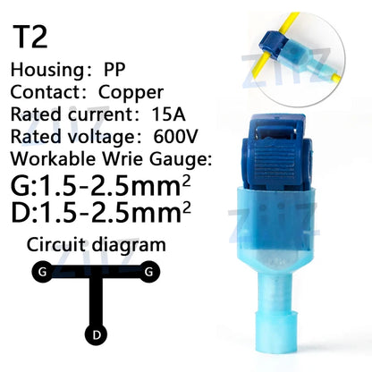 T-Tap Quick Splice Wire Connectors