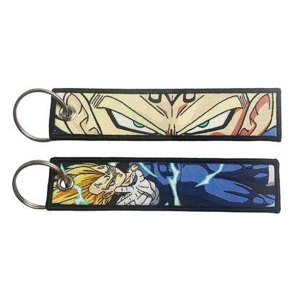 Embroidered Keychain - Manga, Anime Cartoon Dragon Ball Z
