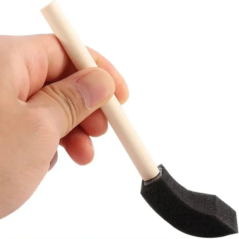 Car AC Vent Cleaning Brush Set – Detail Foam Swabs for Vents & Interior Crevices