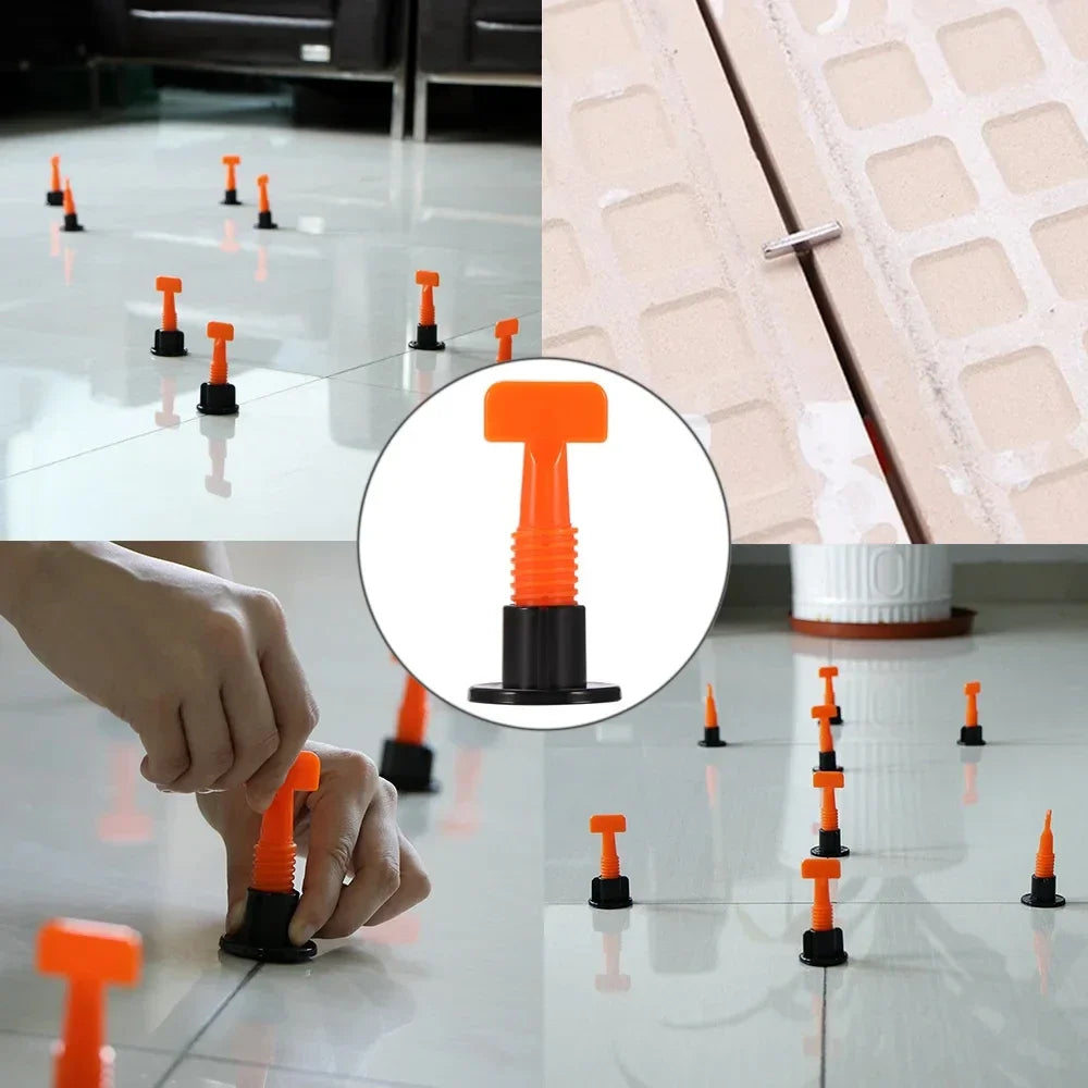 51-204Pcs Welding  Clips, Sheet Metal Leveler, Construction Tools, Floor Tile Leveling Clips