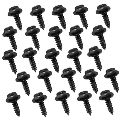 Hex/Philips Head Screws for Car Bumper, Fender, Splash Guards, Universal 1-50pcs