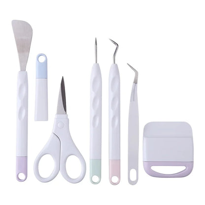 6-Piece Vinyl Weeding & Cutting Tool Set – Wrap, Decal & Craft Kit