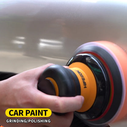 HIFESON Pneumatic Orbital Sander – 5"/6" Air Sander with Vacuum Option, EU Connector