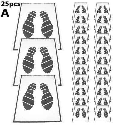 25/50pcs Disposable Car Paper Foot Mats