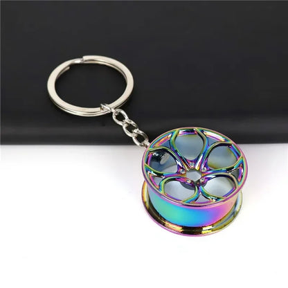 Wheel Keychain - BMW Style Rim