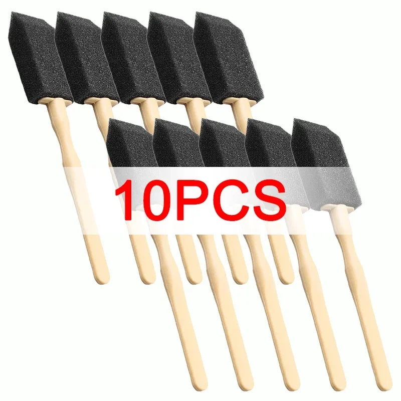 Car AC Vent Cleaning Brush Set – Detail Foam Swabs for Vents & Interior Crevices