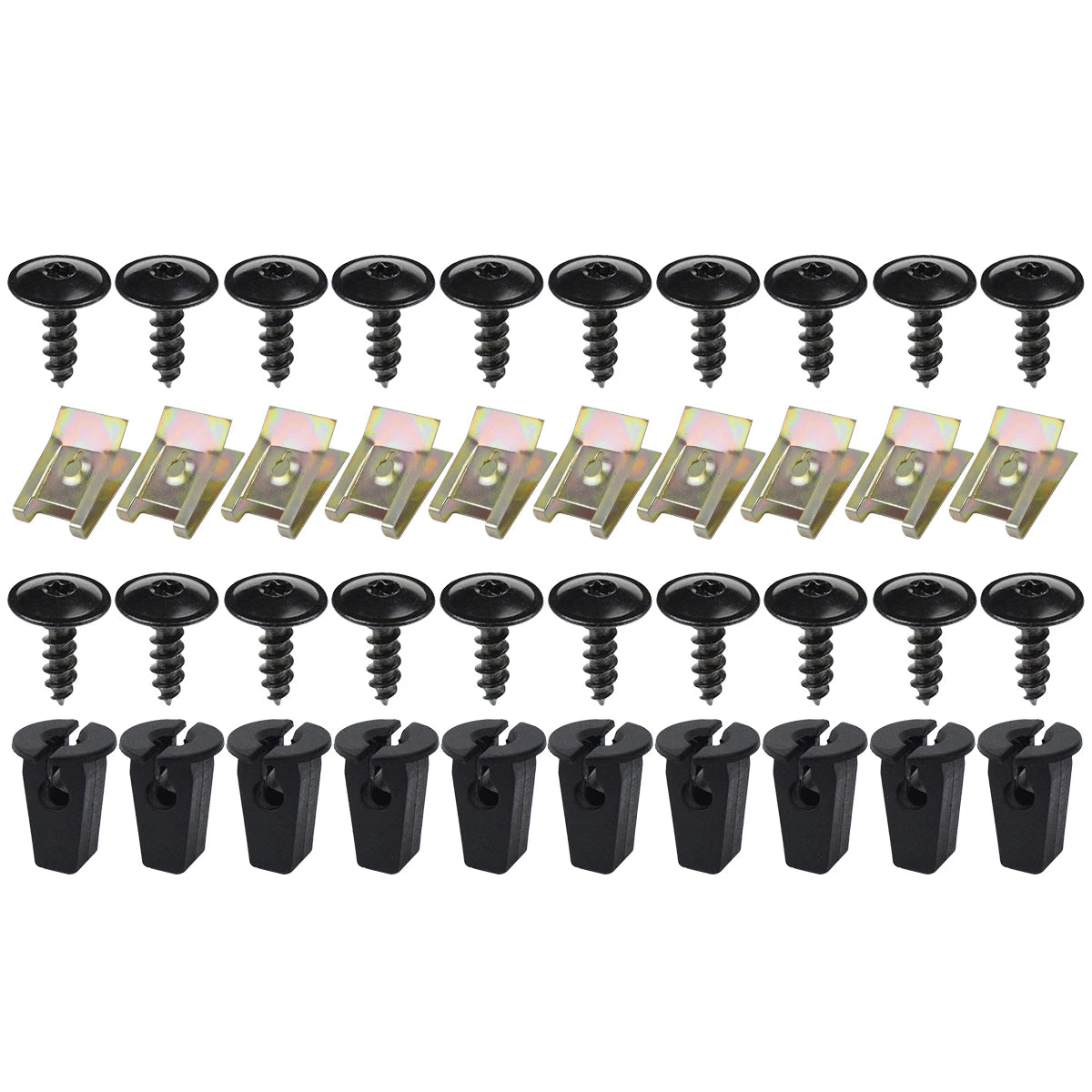 Torx Screw Retainer Clip For VAG VW Audi, Engine Cover, Undertray, Splash Guards, Wheel Arch