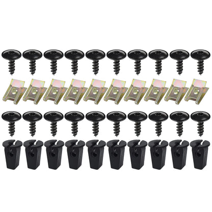 Torx Screw Retainer Clip For VAG VW Audi, Engine Cover, Undertray, Splash Guards, Wheel Arch