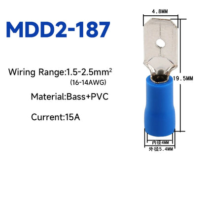 Insulated Spade Wire Connector Assortment