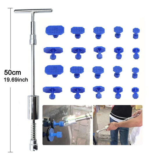 PDR Impact Puller Kit - Small or Longer Puller for Paintless Dent Removal 18/20 Tabs
