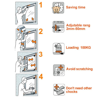 Air Wedge 1/2/4/8pc Super PDR, Airbag Cushioned Hand Pump