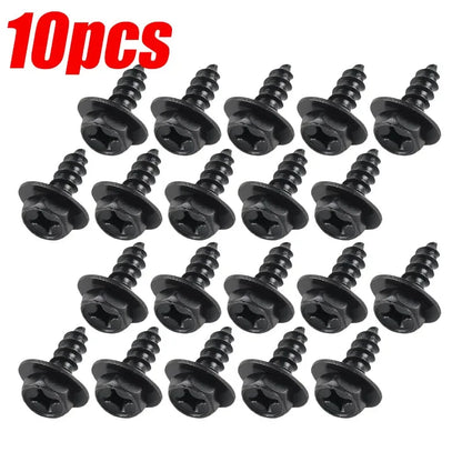 Hex/Philips Head Screws for Car Bumper, Fender, Splash Guards, Universal 1-50pcs