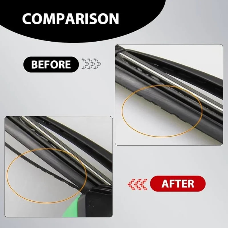 Windshield Wiper Blade Regroove Tool – Rubber Restorer & Repair Cutter