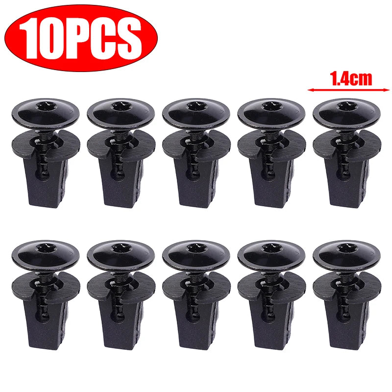Engine Undertray Splashguard Torx Screw Retainer Clips