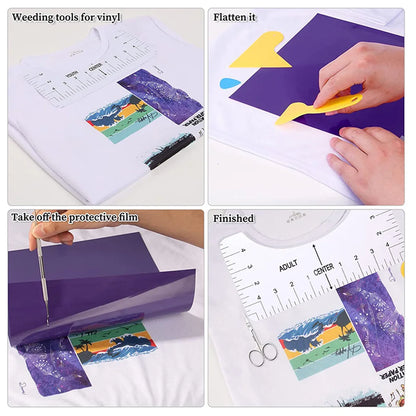 Vinyl and Sicker Weeding Tool Set, DIY Kit. Silhouettes, Cameos, Lettering, Scrapbooking