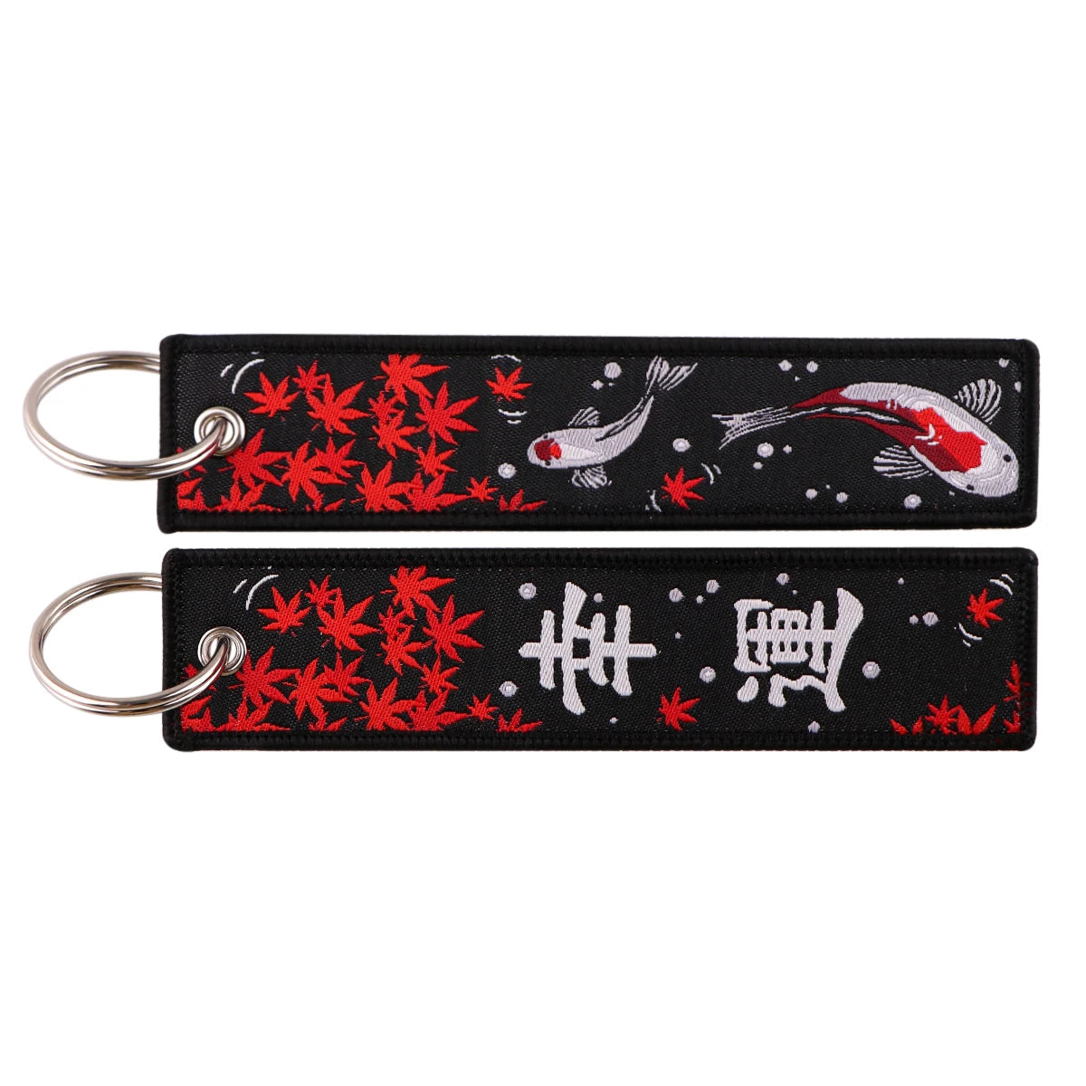 Embroided Keychain - Anime 100 versions, Gensin Impact, Tartaglia, Zhongli, Mavuika, Heavenly Principles and more!