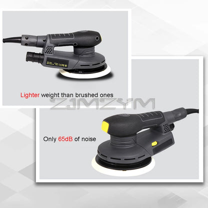 Electric Circular DA Sander Machine 150mm 6inch 17 holes Variable Speed