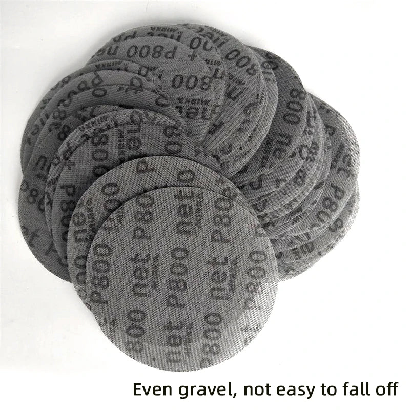 Mesh Disc Sandpaper, Official MIRKA 150mm/6 Inch, 80-800Grit 50Pcs