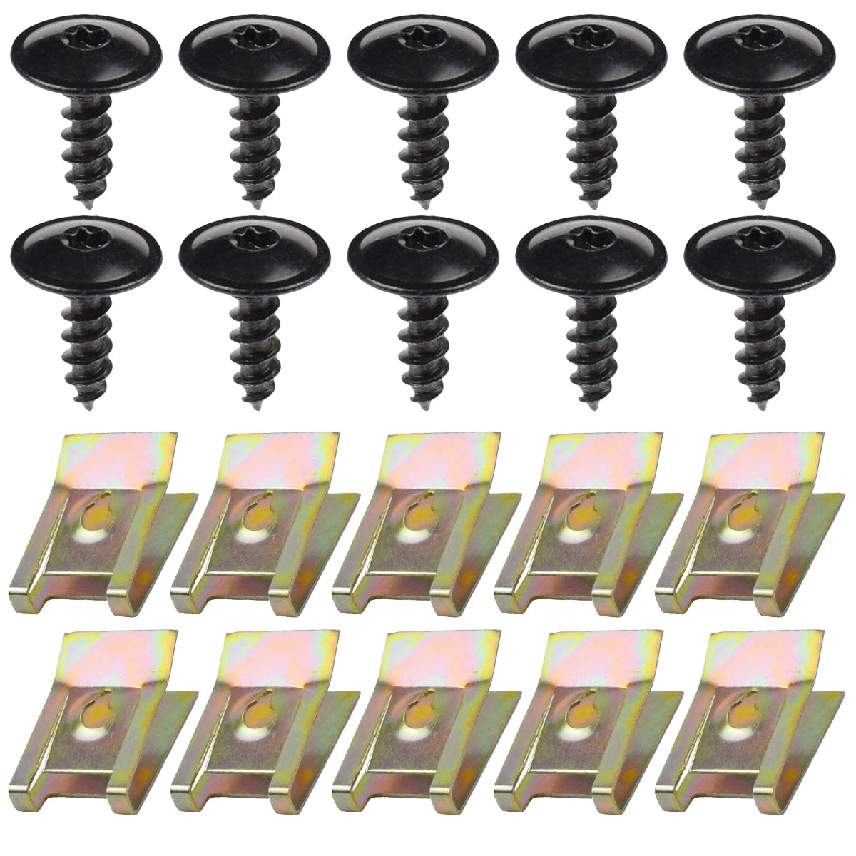 Torx Screw Retainer Clip For VAG VW Audi, Engine Cover, Undertray, Splash Guards, Wheel Arch