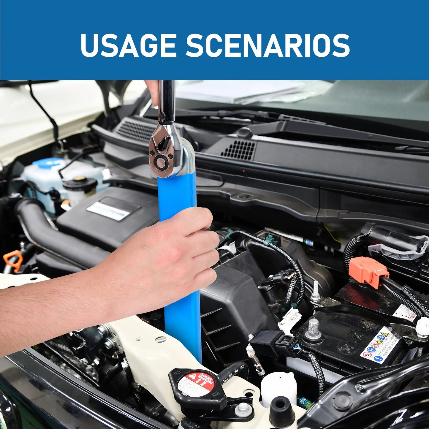 Wrench Tight Space Extension, Professional Zero Offset Tool 1/2 1/4 3/8