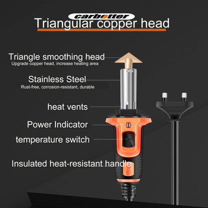 Plastic Bumper Repair Soldering Iron Kit – Hot Staple Welder for Auto Body & Trim