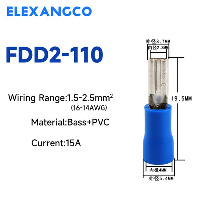 Insulated Spade Wire Connector Assortment
