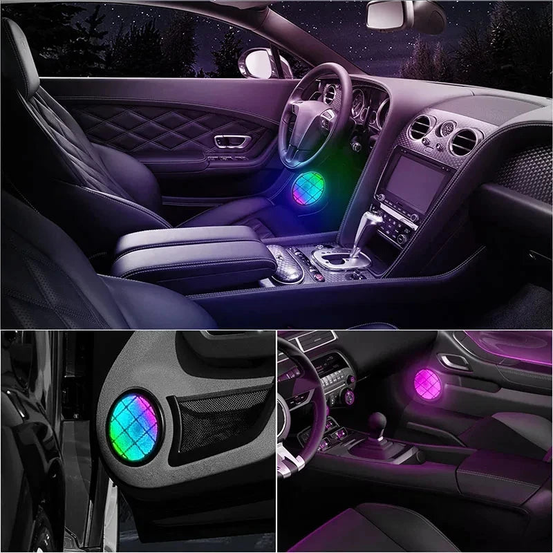Car Ambient Interior lighting 6 or 18pc Symphony App Control
