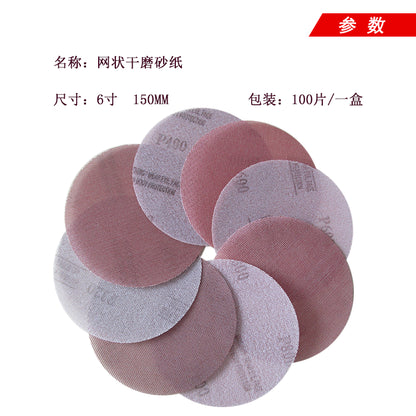 Mesh Disc Sandpaper (Unbranded MIRKA) 125&150mm/5&6 Inch, 80-800Grit 50Pcs