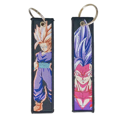 Embroidered Keychain - Manga, Anime Cartoon Dragon Ball Z