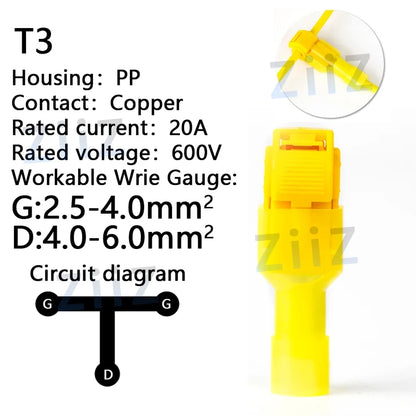 T-Tap Quick Splice Wire Connectors