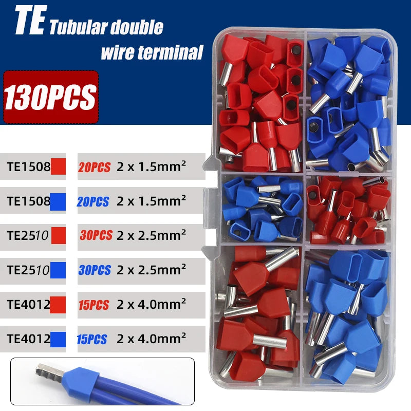TE Pre-Insulated Terminal Pin Connector Kit