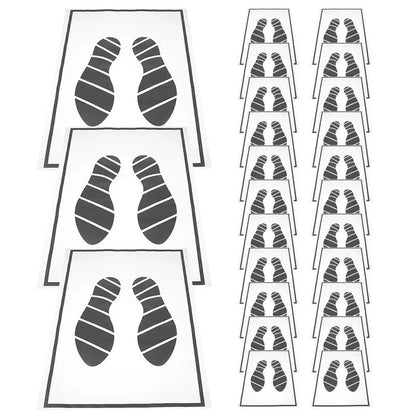 25/50pcs Disposable Car Paper Foot Mats