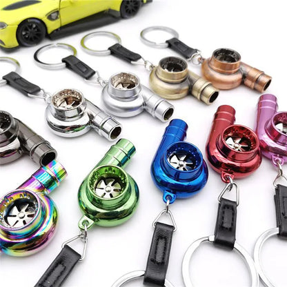 Spinning Turbo Keychain With Real Sound